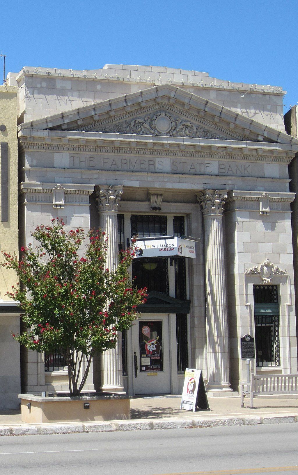 Front entrance of the Williamson Museum