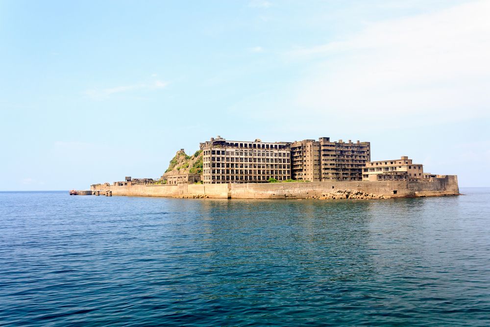 View of Gunkanjima