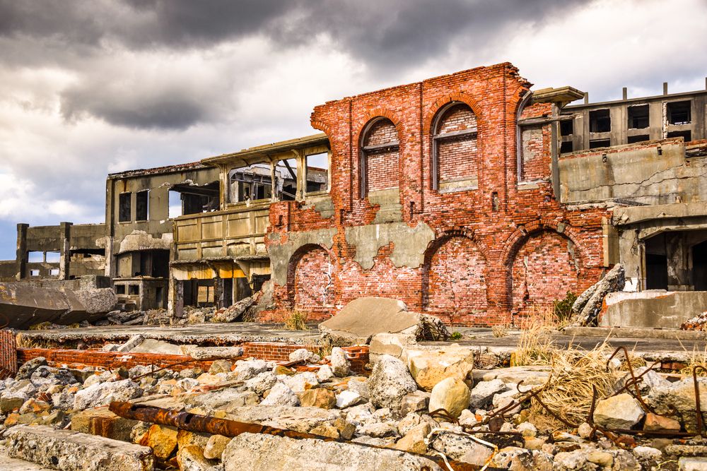 Ruins on Gunkanjima
