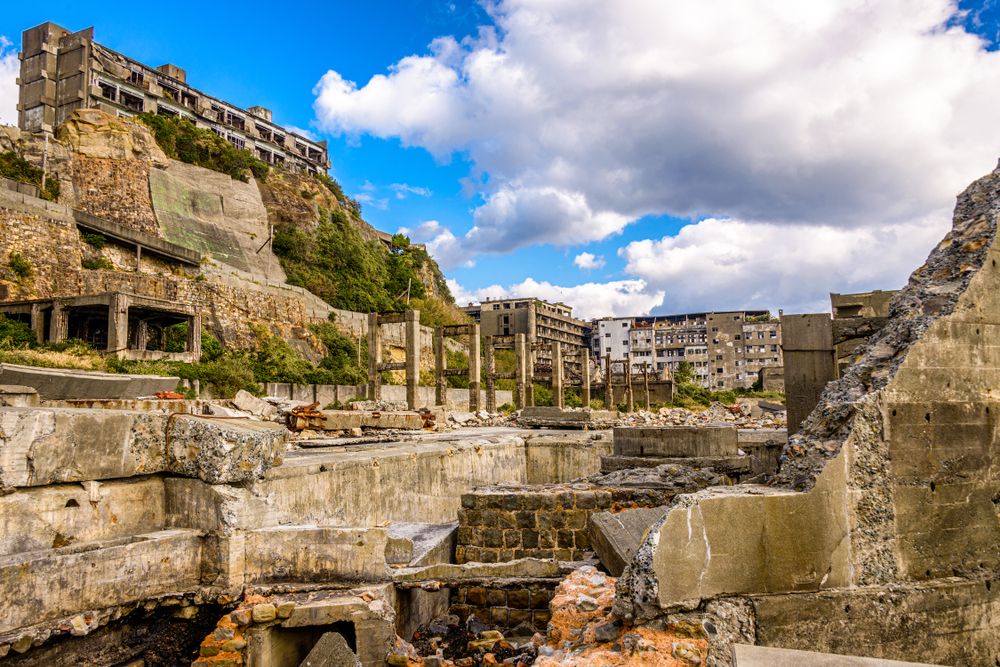 Ruins on Gunkanjima