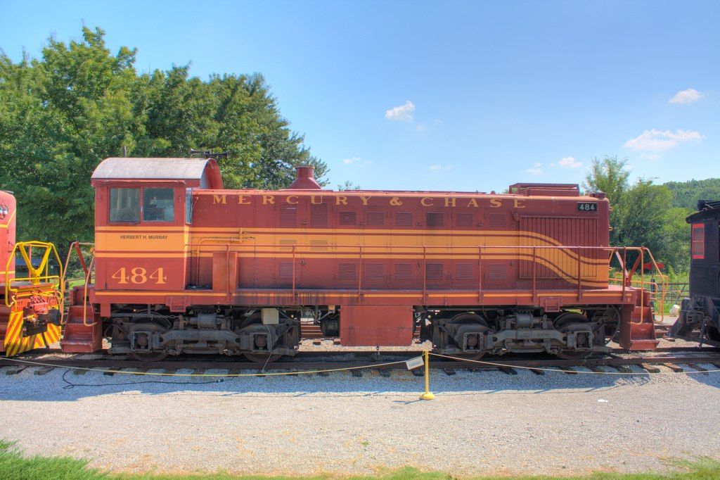 Railcar at North Alabama Railroad Museum