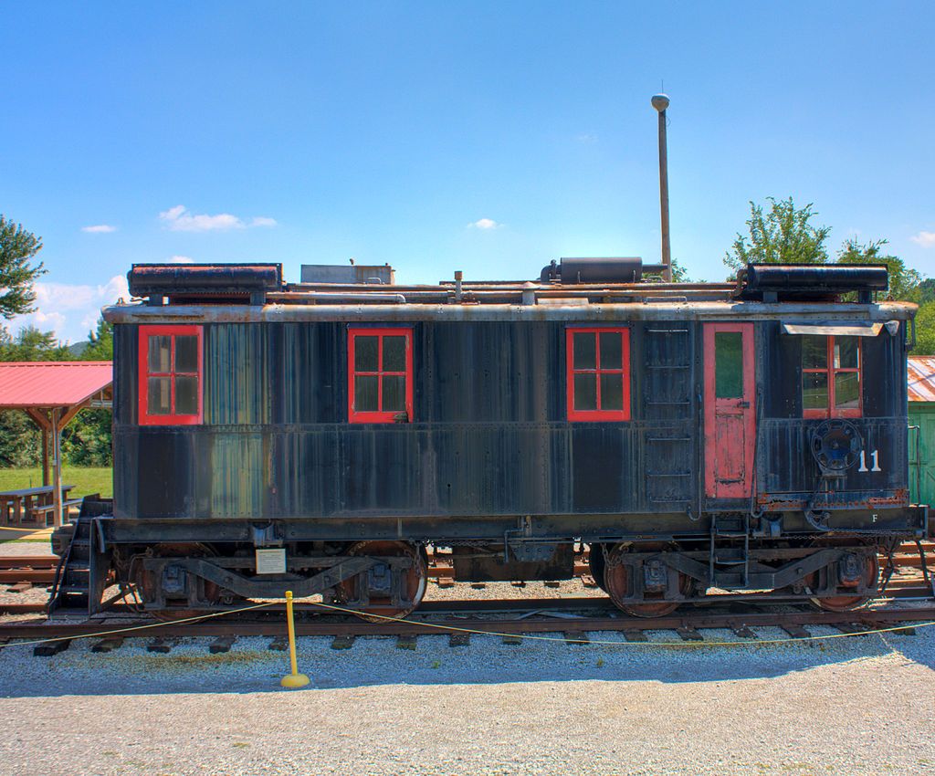 Boxcar at North Alabama Railroad Museum