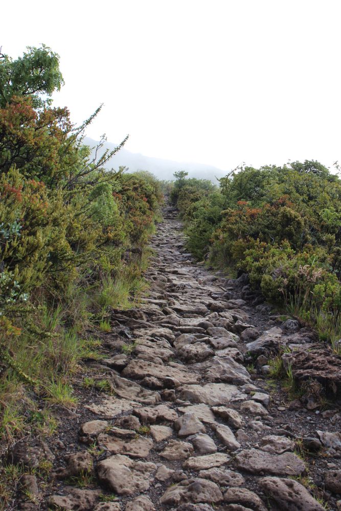 Halemau'u Trail at Haleakala Crater