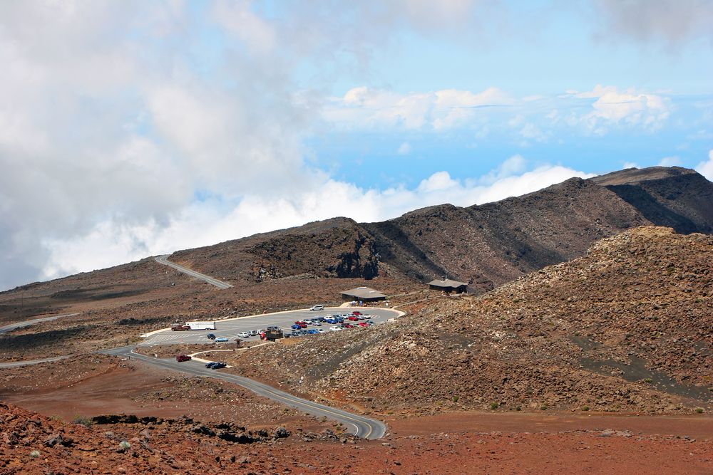 Aerial view of Visitor Center