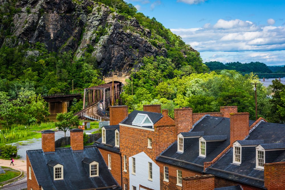 Historic buildings at Harpers Ferry National Historical Park