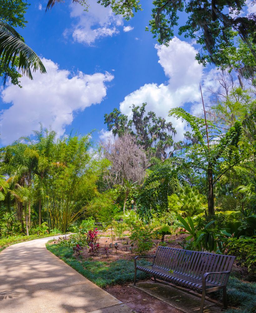 View of Harry P. Leu Gardens