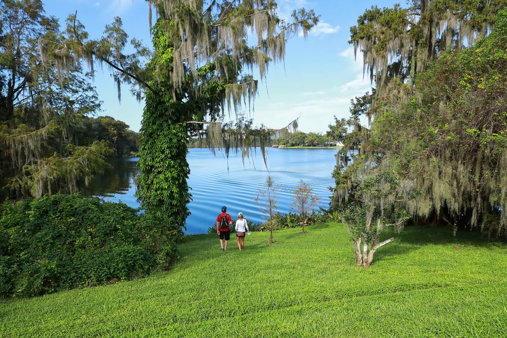 View of Harry P. Leu Gardens