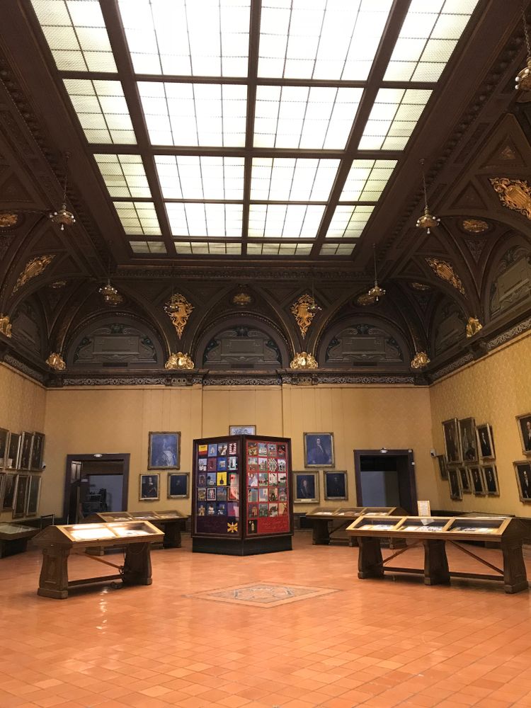 Interior of Museum of Connecticut History