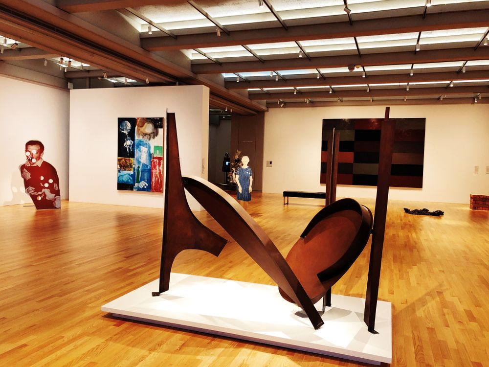 An art piece displayed in Wadsworth Atheneum