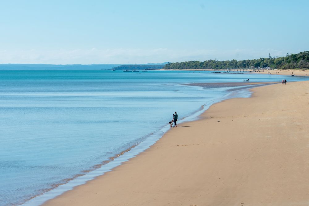 Scenic view of Torquay Beach