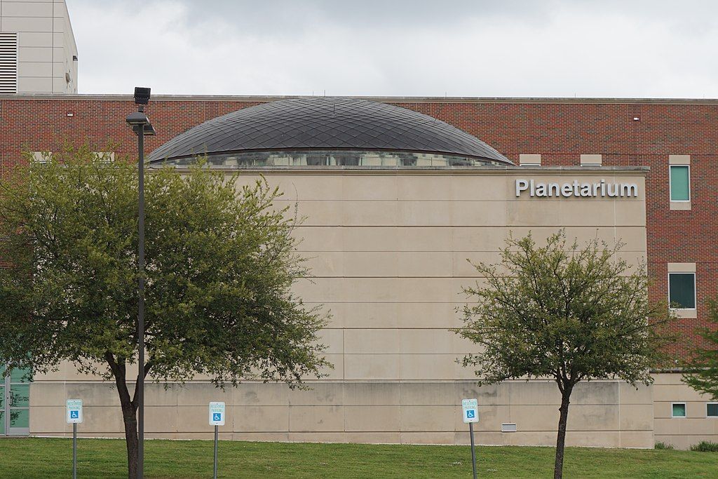 Exterior of the A&M-Commerce Planetarium