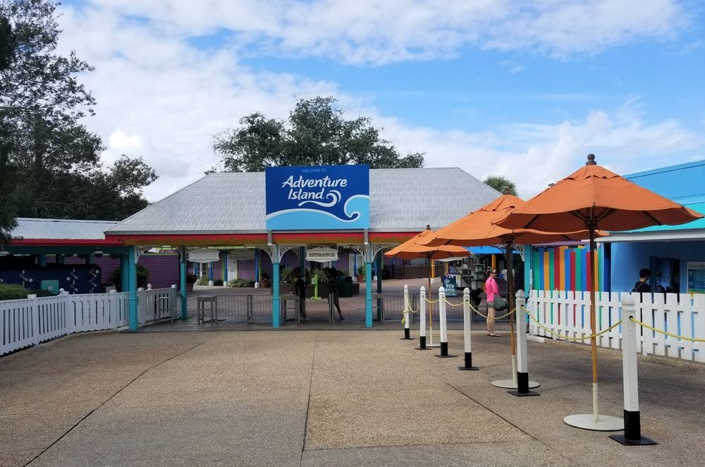 Entrance to Adventure Island