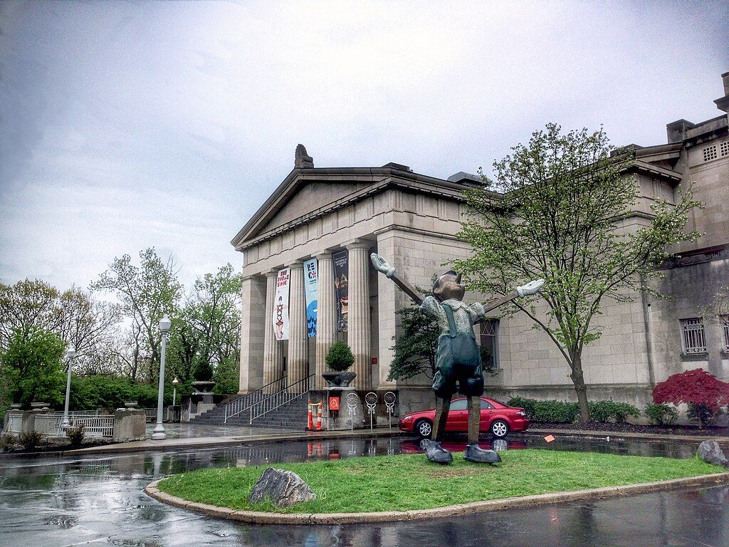 Exterior of the Cincinnati Art Museum