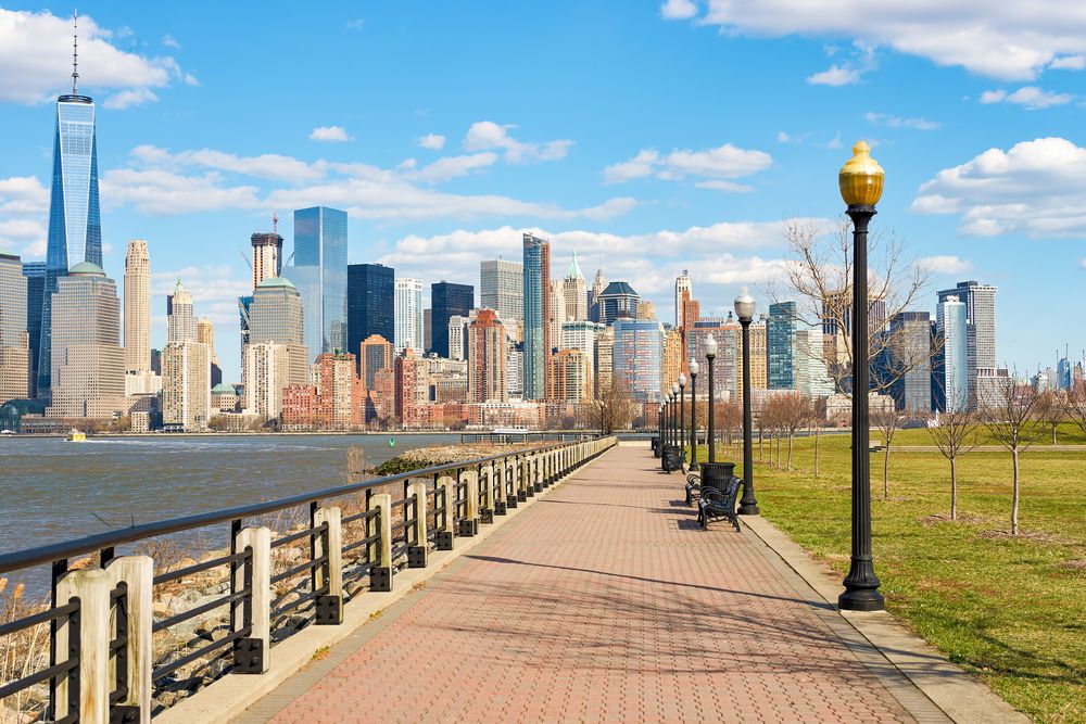 Trail at Liberty State Park