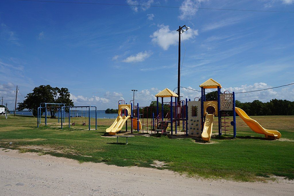 A playground at West Tawakoni City Park