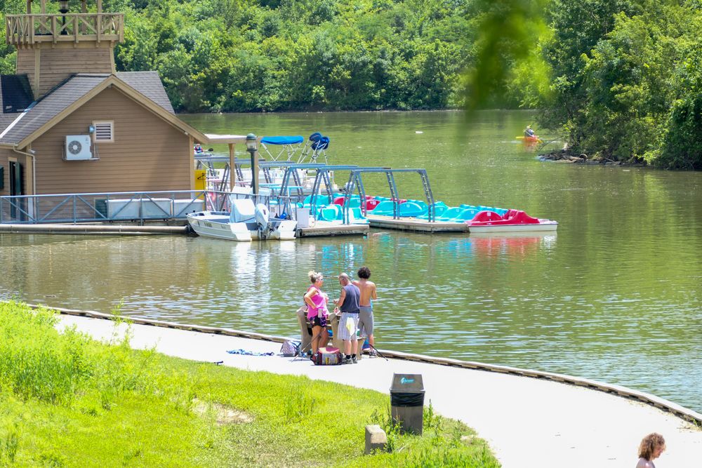 Boathouse at Winton Woods