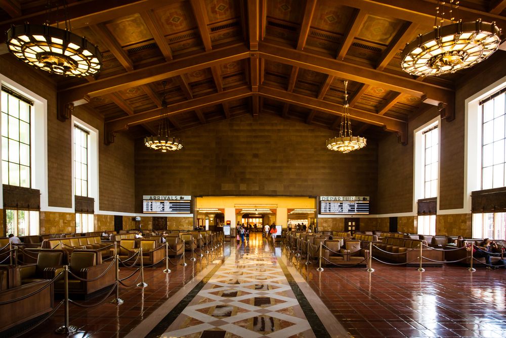 Interior of Los Angeles Union Station