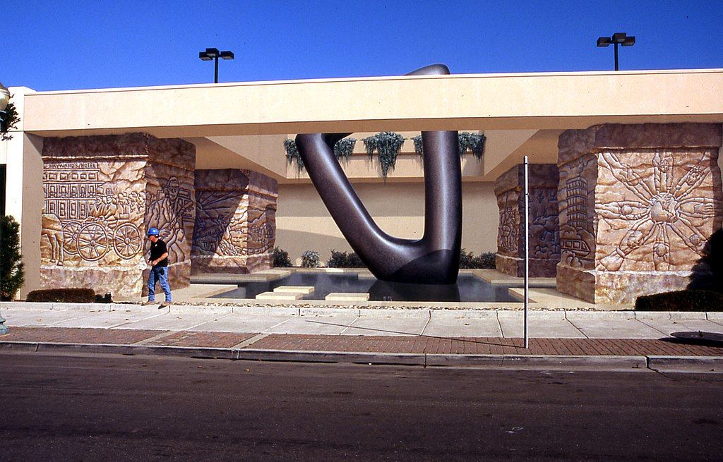 A mural at Hayward
