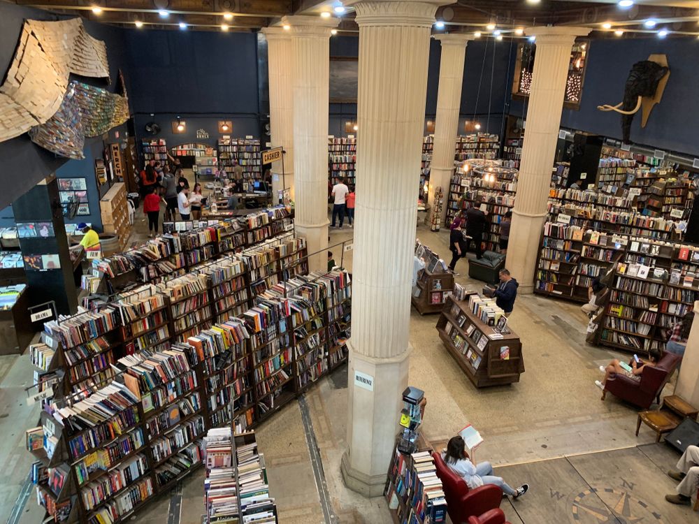 Interior of The Last Bookstore