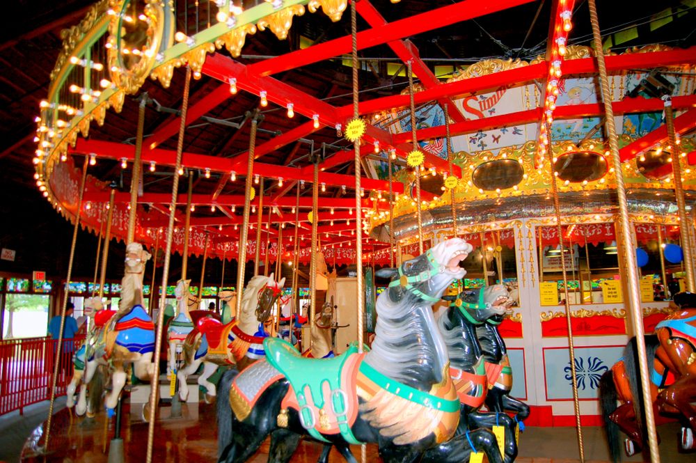 Carousel at Bushnell Park