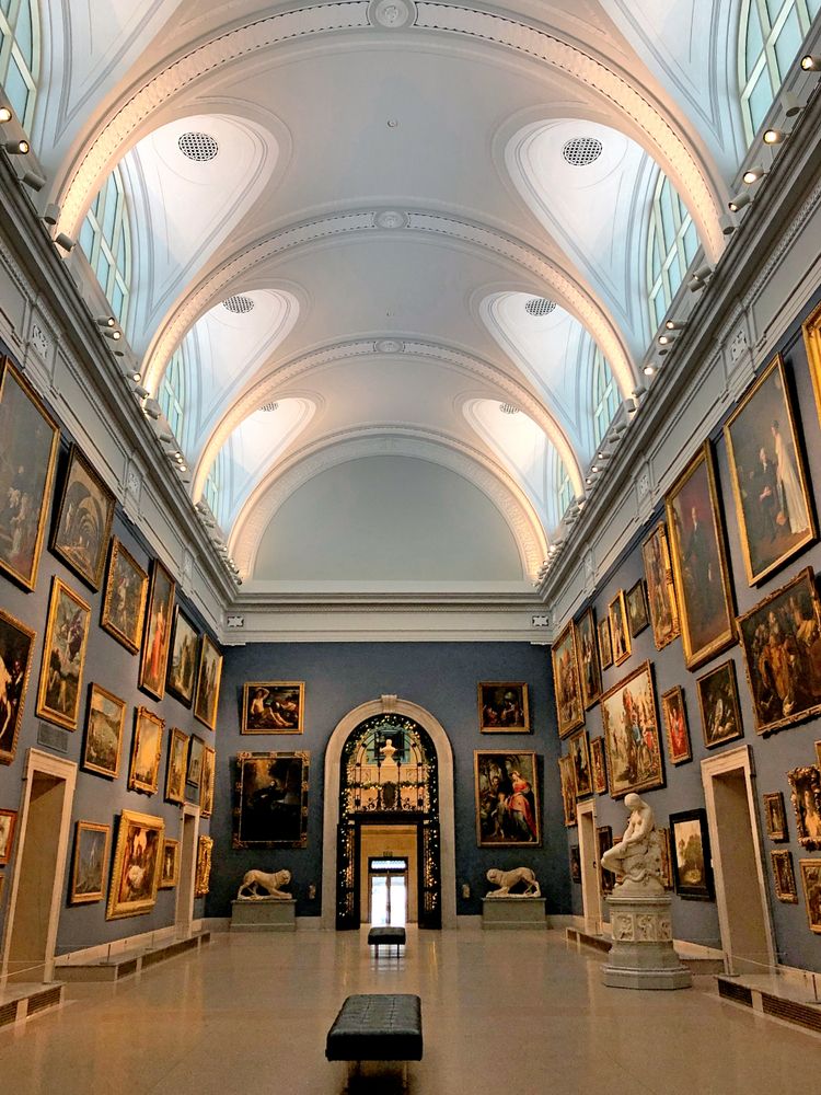 Interior of the Wadsworth Atheneum Museum of Art