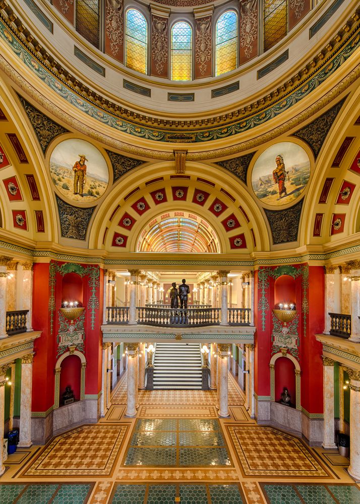 Interior of Montana State Capitol