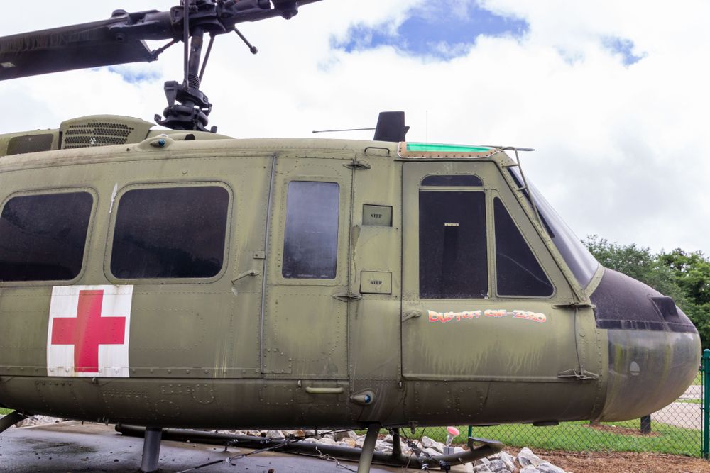 An aircraft at Heritage Park Veterans Museum