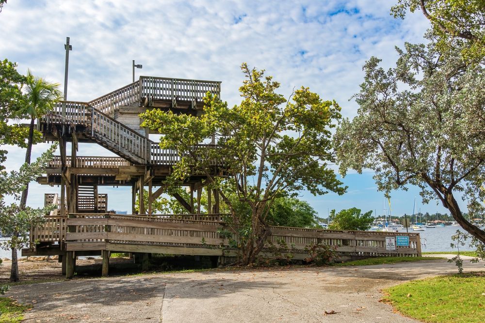 Observation tower at Holland Park