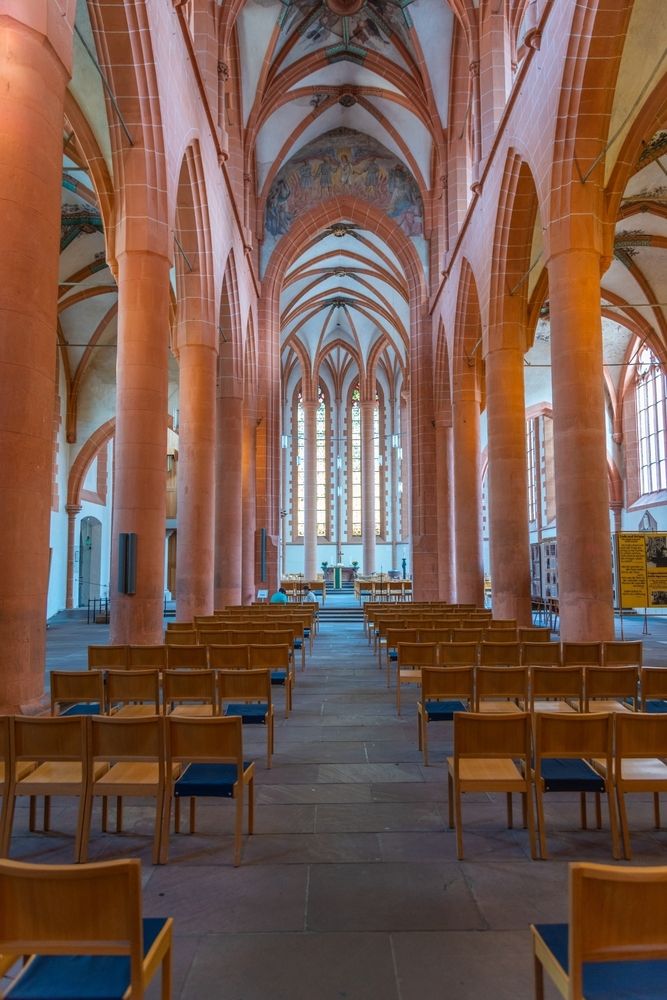 Interior of the Church of the Holy Spirit