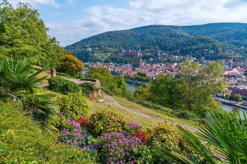 Scenic view from Philosophenweg