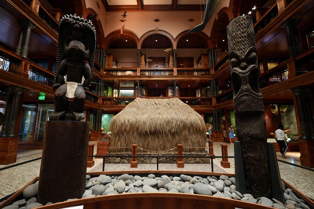 Displays in Bernice Pauahi Bishop Museum