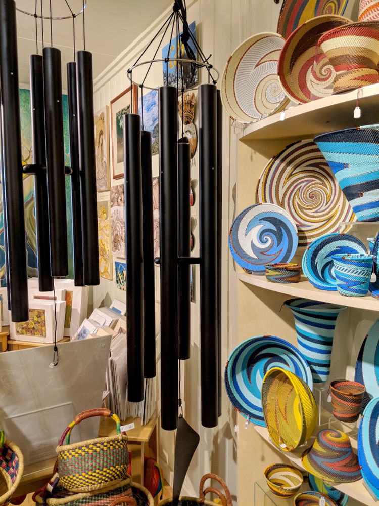 Wind chimes in Elements Jewelry & Fine Crafts