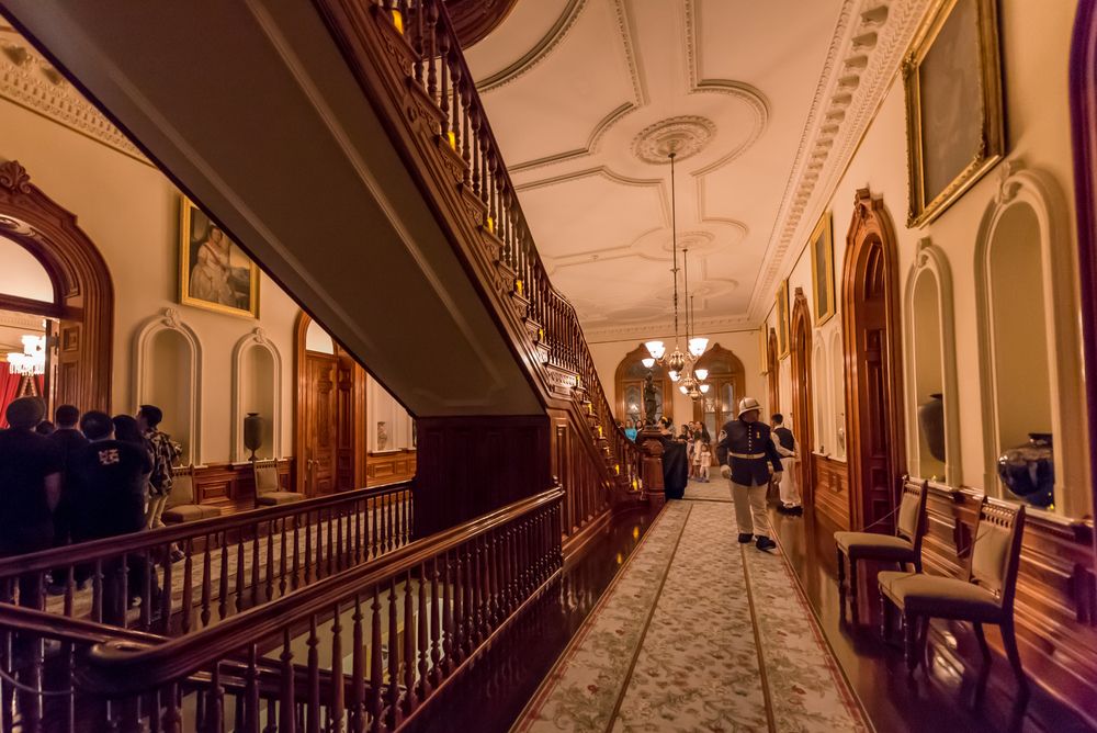 Interior of Iolani Palace