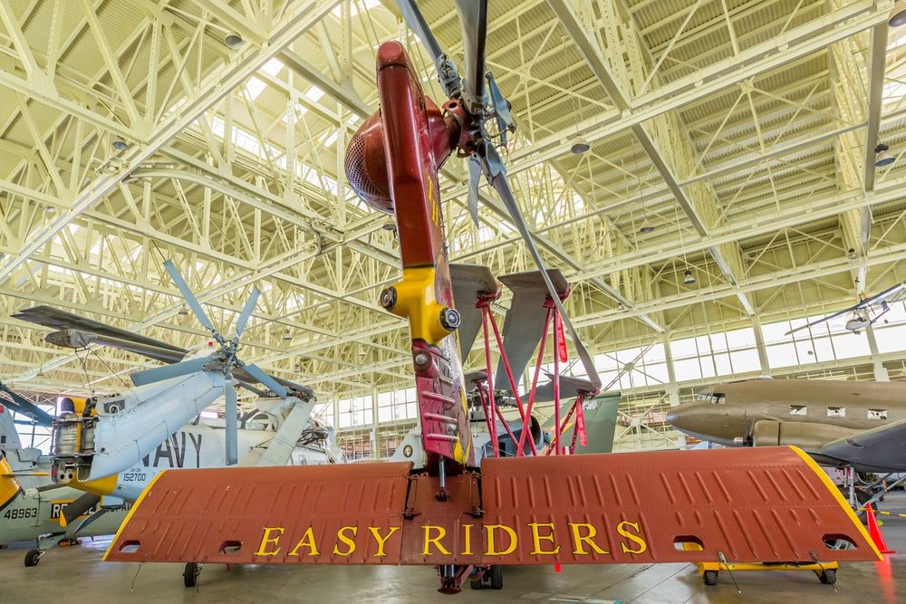 Aircrafts in Pearl Harbor Aviation Museum