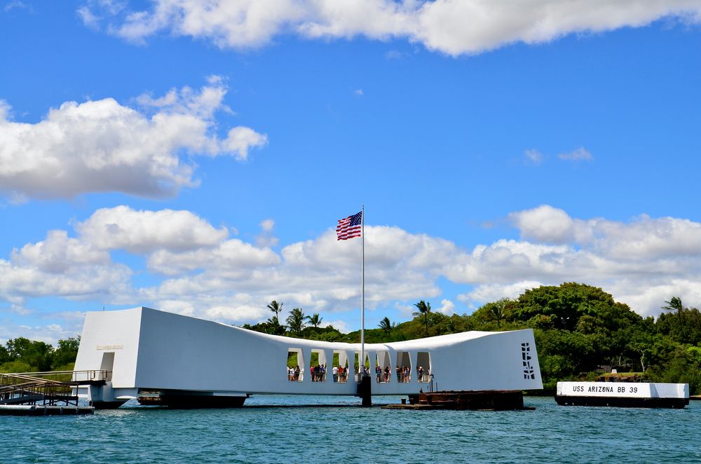 Exterior of Pearl Harbor National Memorial