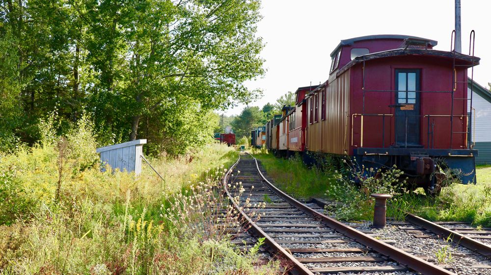 Locomotive at Belfast Rail Trail