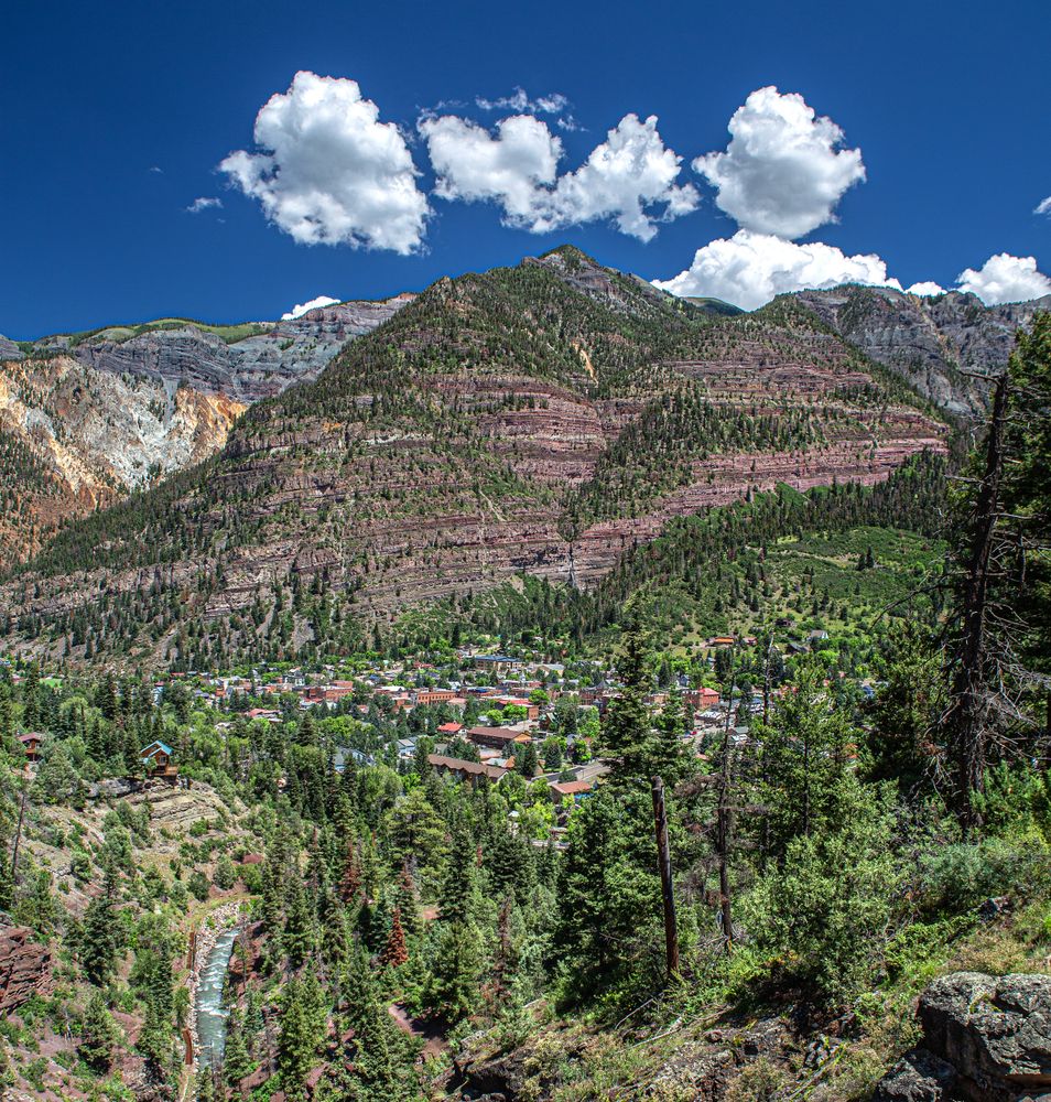 Views from Box Canyon Falls Park