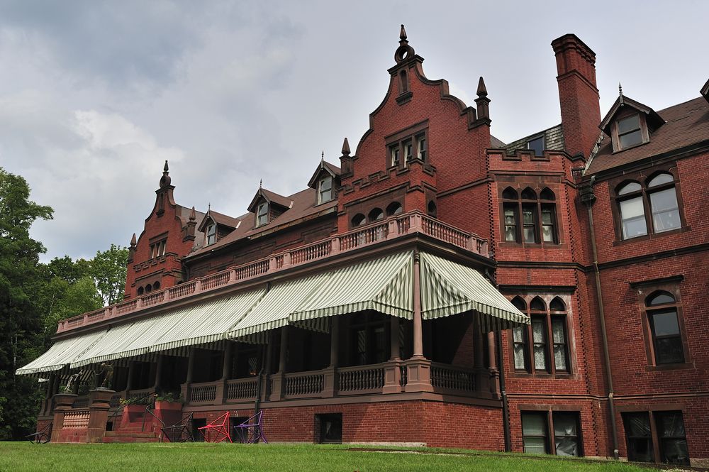 Outside View of Ventfort Hall Mansion and Gilded Age Museum