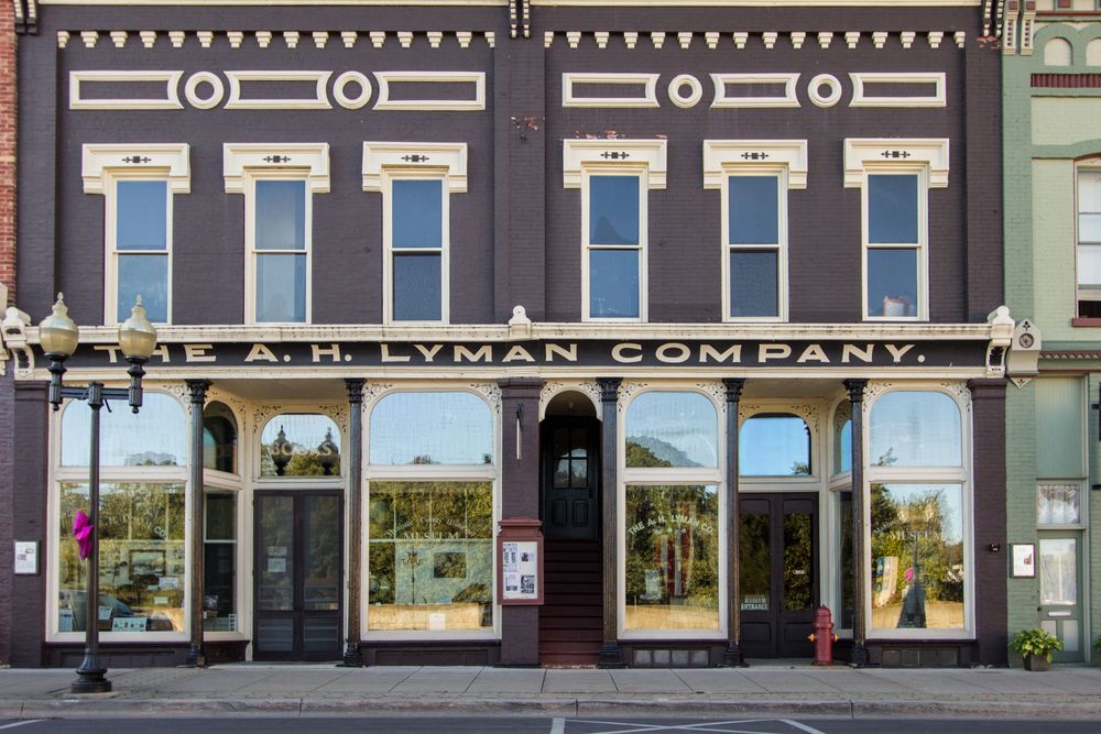 Front View of Manistee County Historical Museum