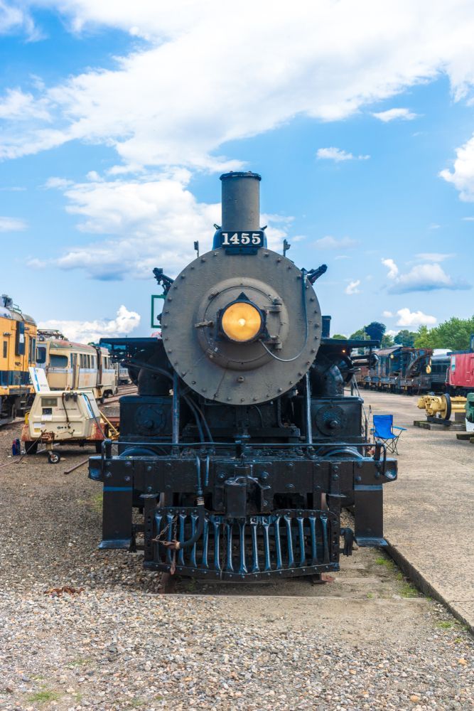 A Train in Danbury Railway Museum