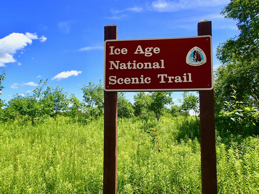 A Sign in Ice Age Trail