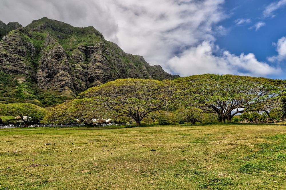 Landscape of Lanai Lookout