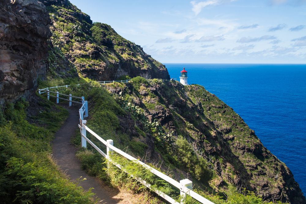 Trail leading to Makapu’u Lighthouse