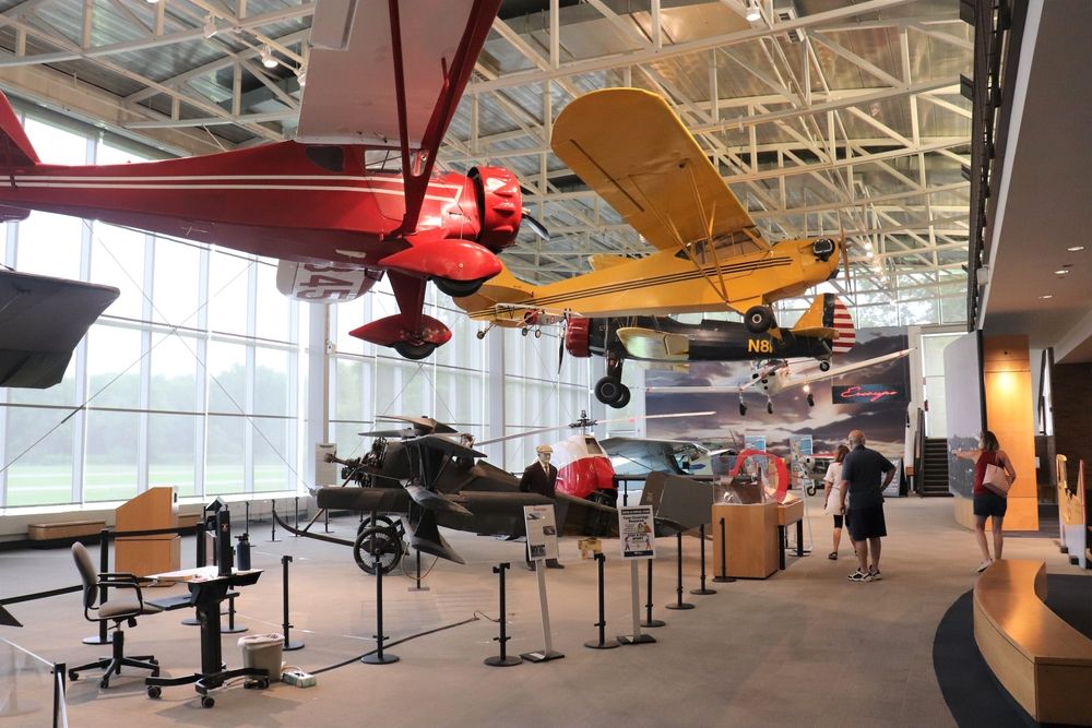 Interior of the College Park Aviation Museum