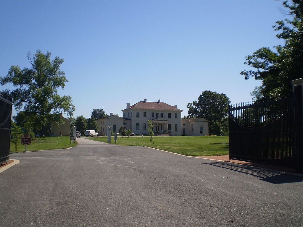 Exterior of the Riversdale House Museum