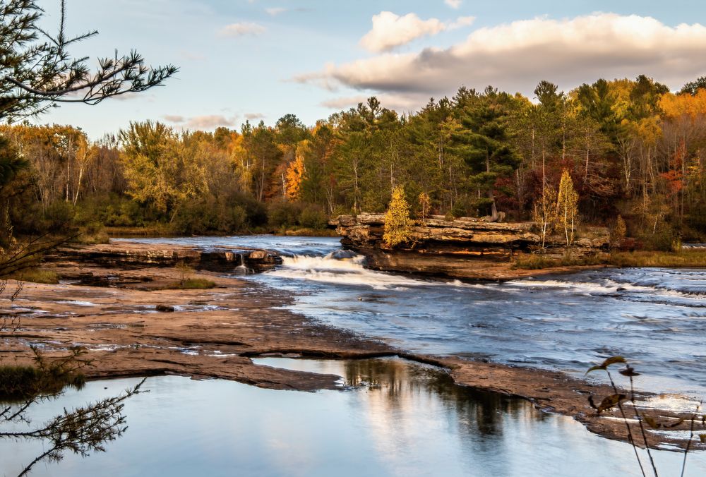 Scenic view of Kettle River