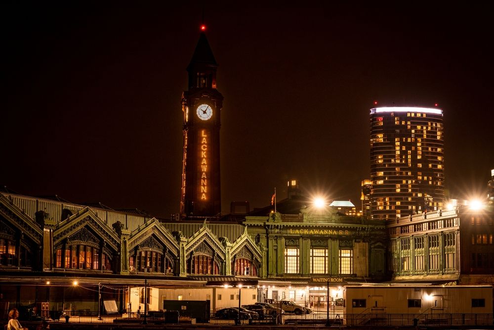 Exterior of Hoboken Ferry Terminal