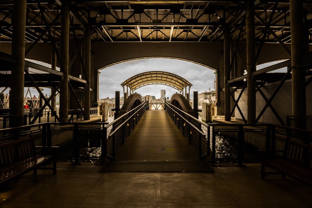 Launch at Hoboken Ferry Terminal