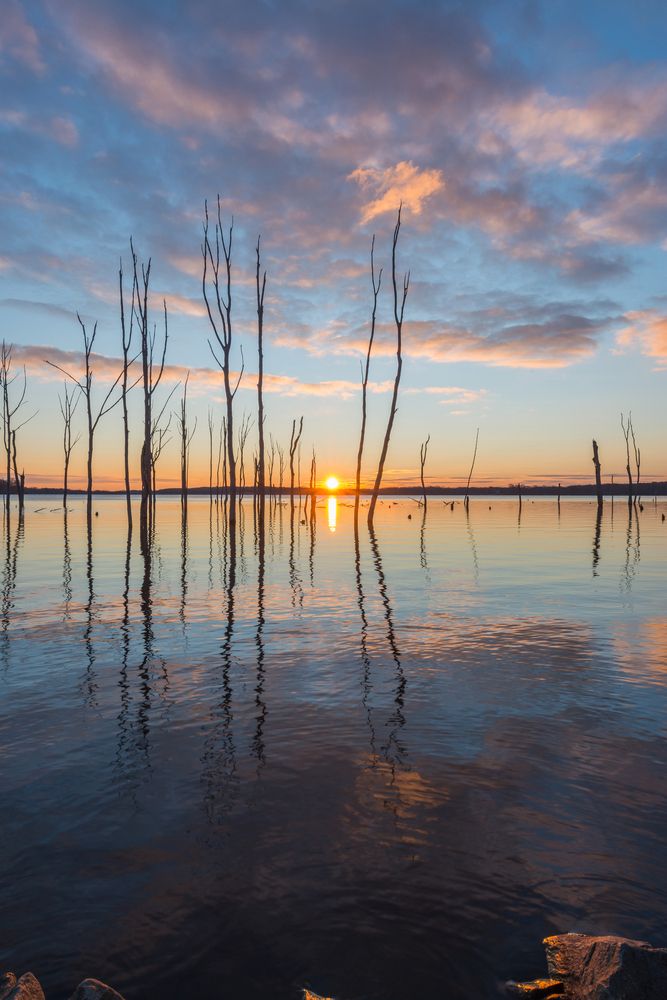 The waters of Manasquan Reservoir