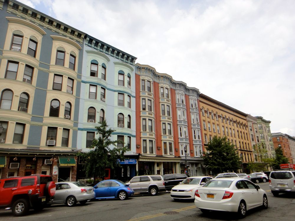 Buildings along Washington Street